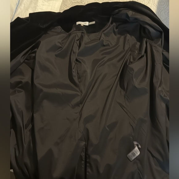 Calvin Klein Women's Black Velvet Blazer - Picture 6 of 13